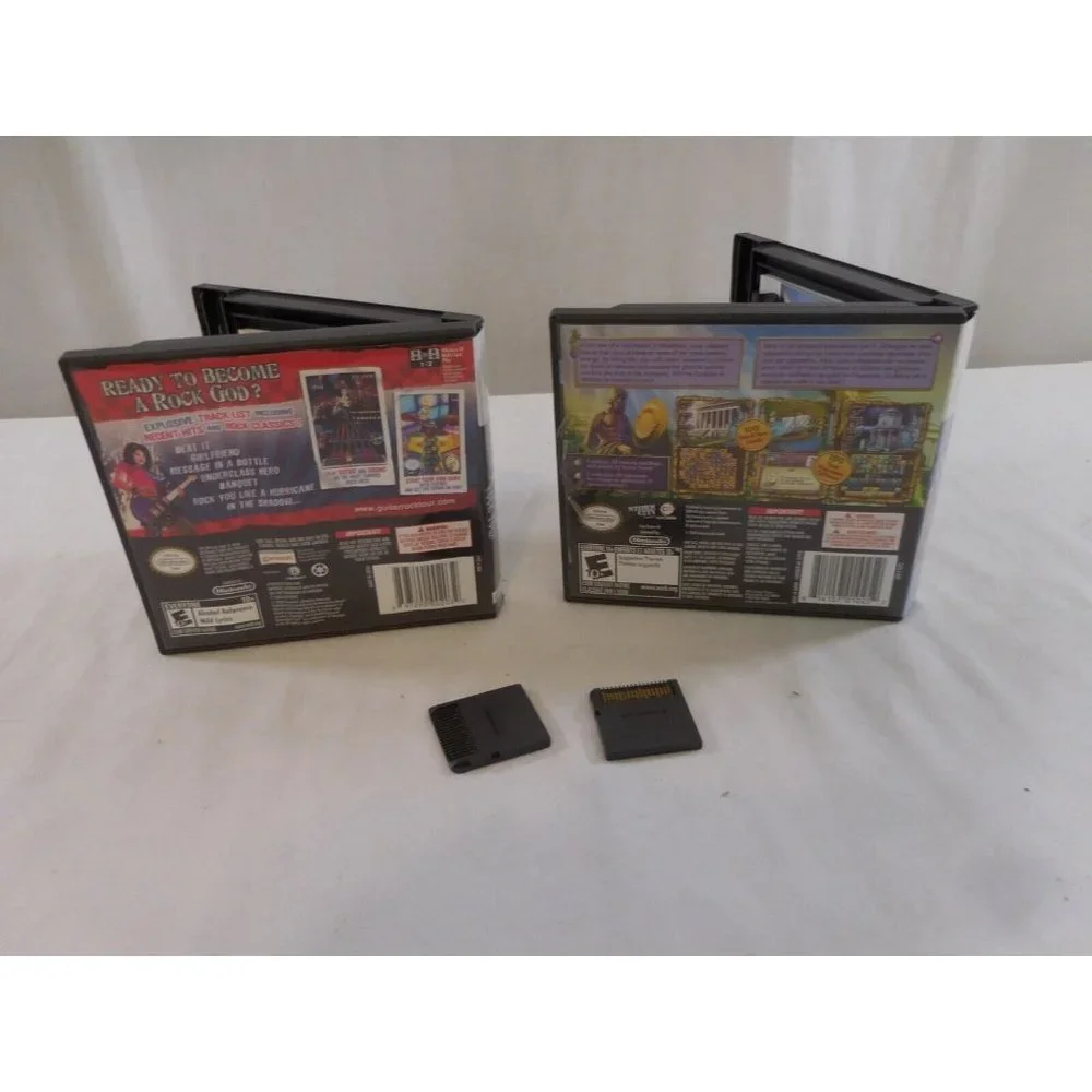 Nintendo DS Jewel Masters Cradle of Athena Complete with Manual Guitar Rock Tour